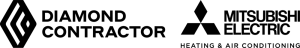 Diamond Contractor - Mitsubishi Electric Logo